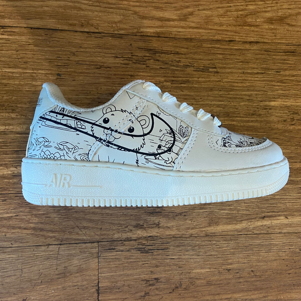 Tênis AF1 Capybara Bobbie Goods