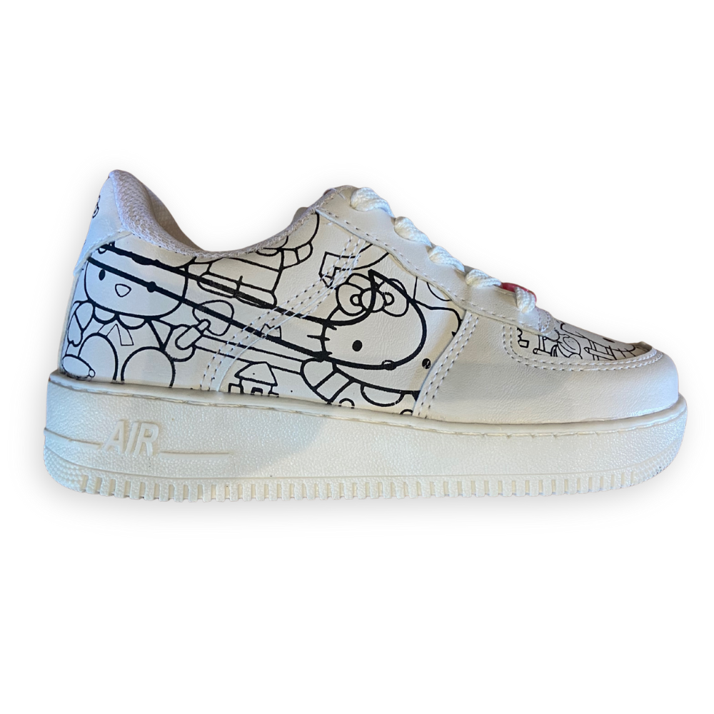 Tênis AF1 Hello Kitty Bobbie Goods
