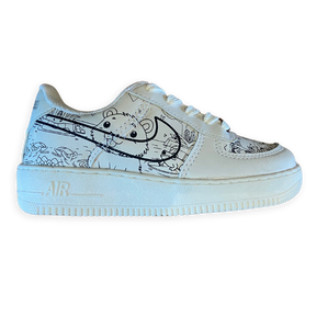 Tênis AF1 Capybara Bobbie Goods